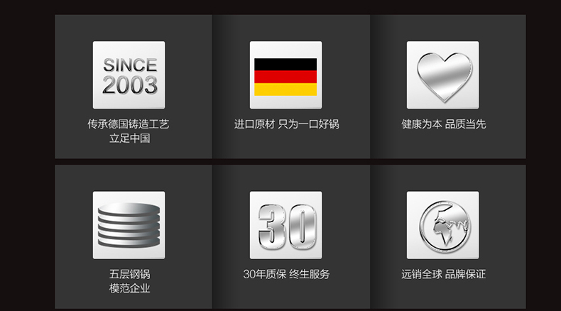 泰朗仕正品麦饭石工艺炒锅 不粘锅无烟锅平底不沾炒菜锅电磁炉燃气炉通用锅具32CM