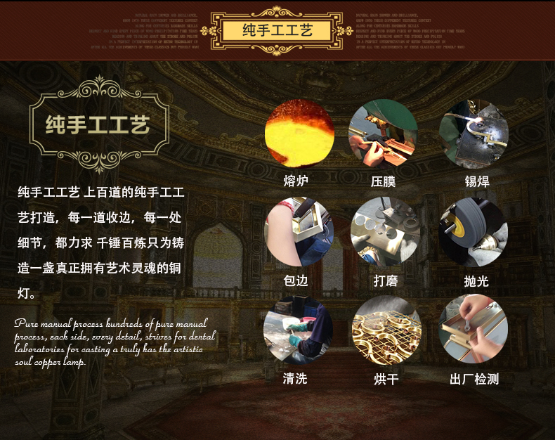 吸顶灯 led中式吸顶灯 欧式吸顶灯过道灯卧室灯走廊灯温馨灯具