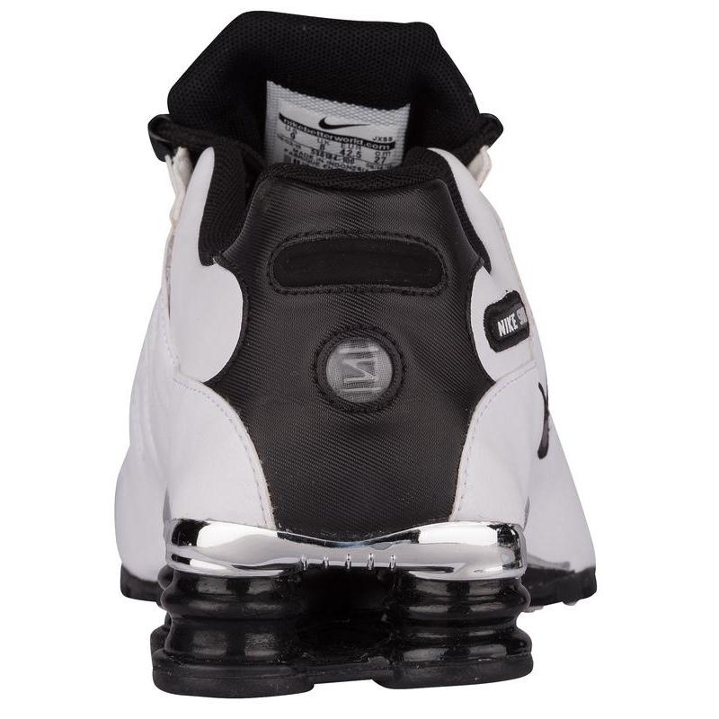 全球购耐克(nike)男式休闲运动跑鞋 shox nz - 专柜 black/chrome