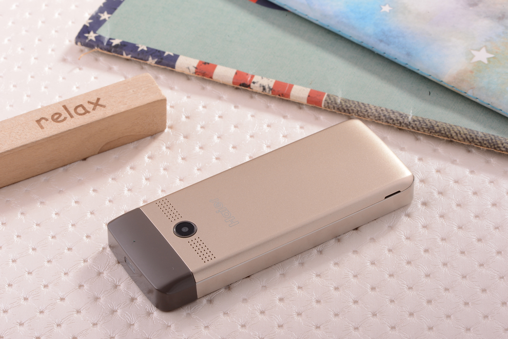 海尔（Haier）HG-M315 移动联通2G老人手机 双卡双待 金色