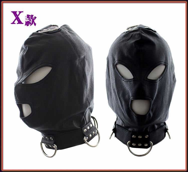 桃色缘多款惩戒刑罚窒息面罩激情面具皮革头套sm情趣用品男女用器具s