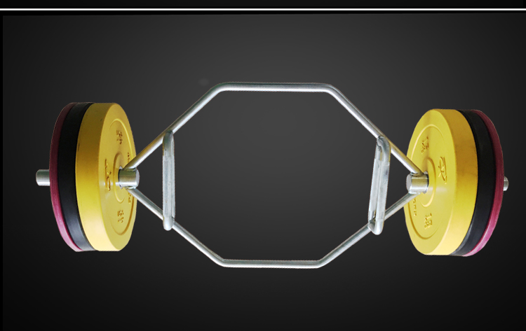 锐康ruikang大环形奥杆曲杆杠铃杆助力大孔通用环形杆健身器材硬拉