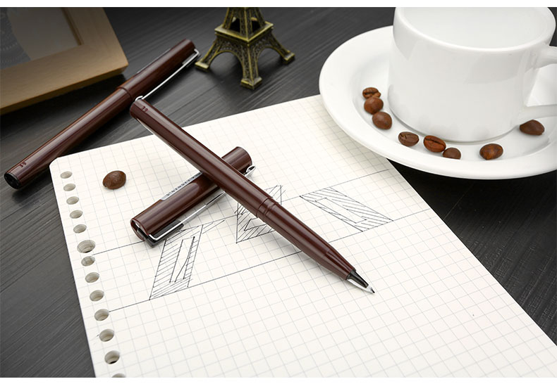 派通(pentel) jm20ae 草图笔漫画笔 stylo签到笔 绘图笔 勾线笔 棕色