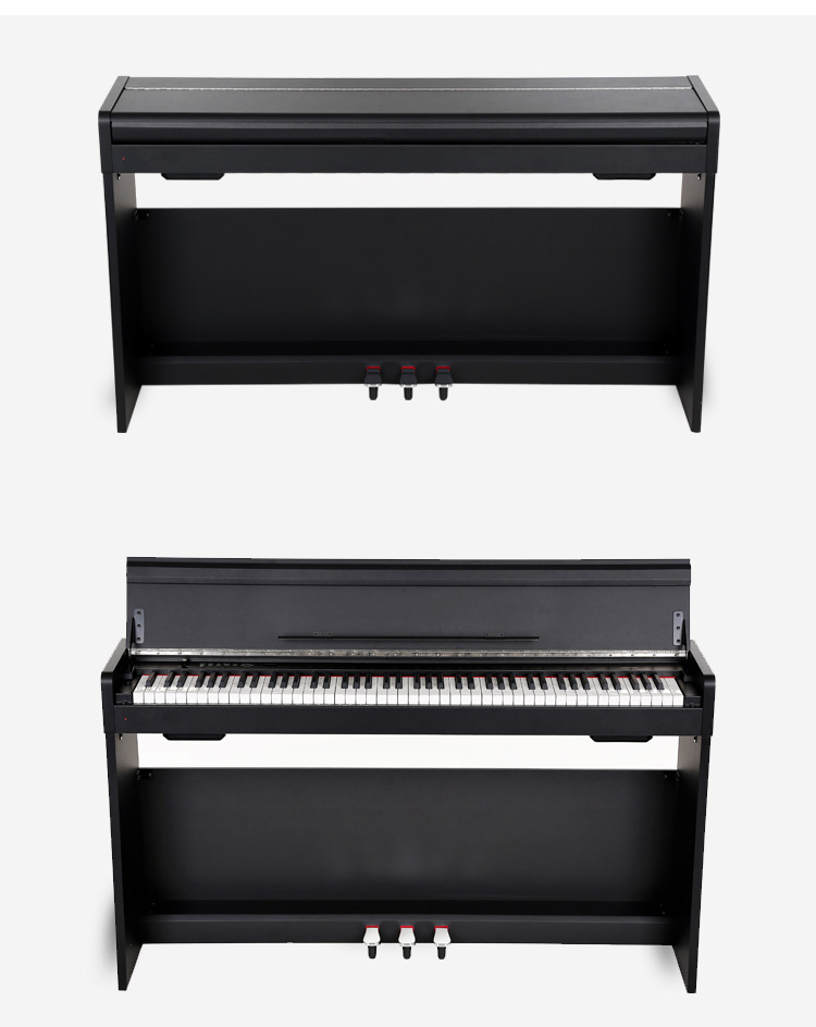 美德威 midway 电钢琴 88键重锤键盘电子钢琴数码钢琴 智能缓降琴盖