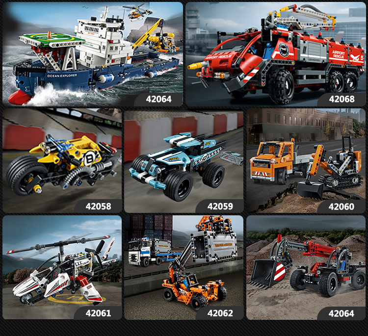 乐高 机械组 10岁-16岁 宝马 r1200 gs adventure 摩托车 4206 沃尔沃