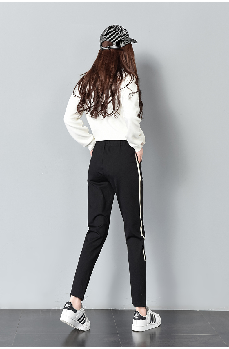 inluv 2018秋冬季新款女装宽松休闲薄款显瘦小脚哈伦裤休闲裤女t367