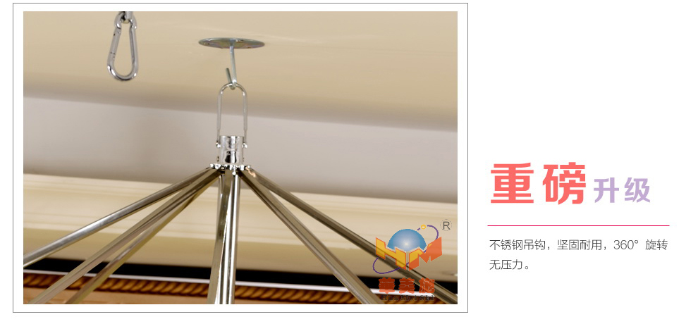 华美施 欧式圆顶宫廷蚊帐 圆顶双层蕾丝公主加密蚊帐 吸顶不锈钢支架 白色 1.8m床(好评晒图返现5)