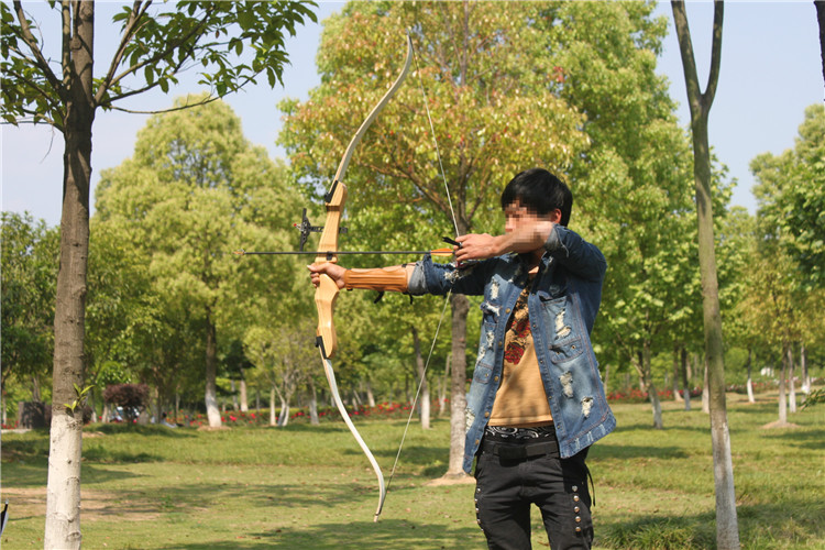 北苑佳品 pse幽灵木把反曲弓 景区比赛野外狩猎反曲弓 出厂配置