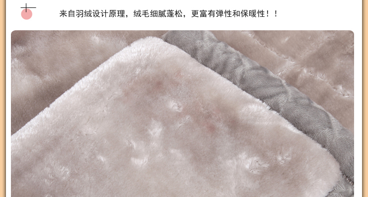 
                                        绿蕊家纺秋冬季加厚单人双人拉舍尔毛毯被子 756-酒红 其他                