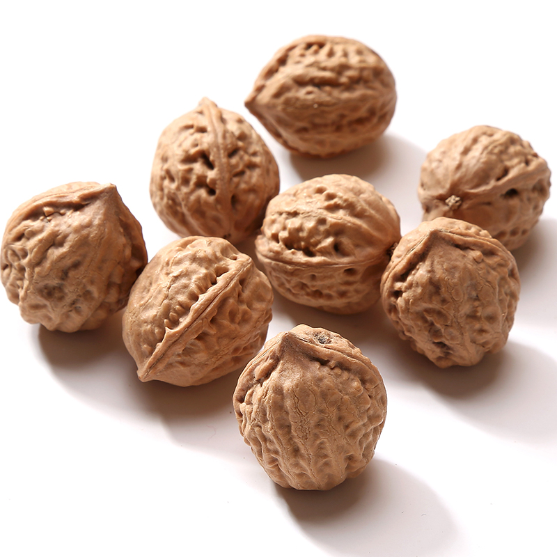 唯愿珠宝 核桃文玩野生河北小秋子核桃肉麻文玩核桃可做手串手链念珠