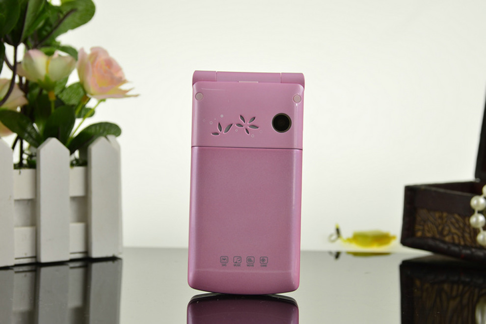 金亮典（GIOLED）LD108C 移动联通2G手机 粉红色