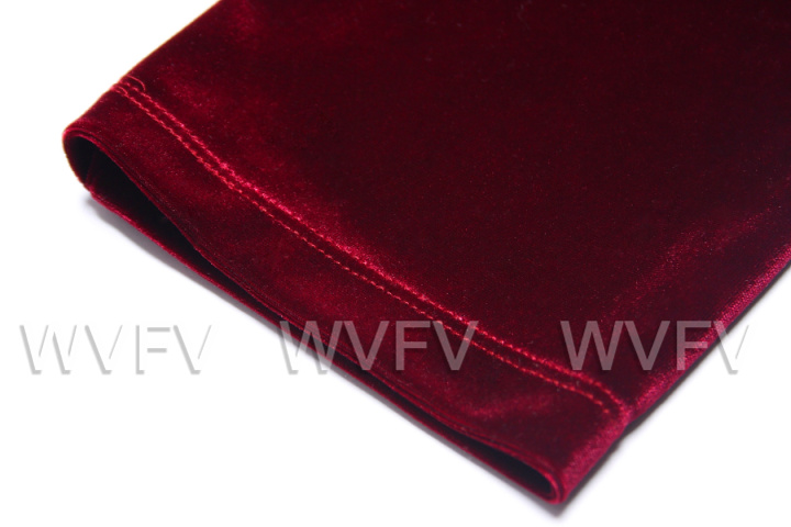 WVFV 2015秋装新款欧美修身显瘦金丝绒红色打底裤百搭小脚裤 K6059 红色 6 L