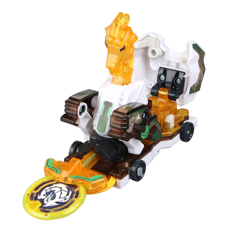 奥迪双钻(auldey)爆裂飞车3 兽神合体变形玩具车 合体弹射系列 684102