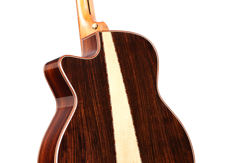 达达沃(dadarwood) 达达沃手工全单系列吉他全单板民谣电箱木吉它 dw