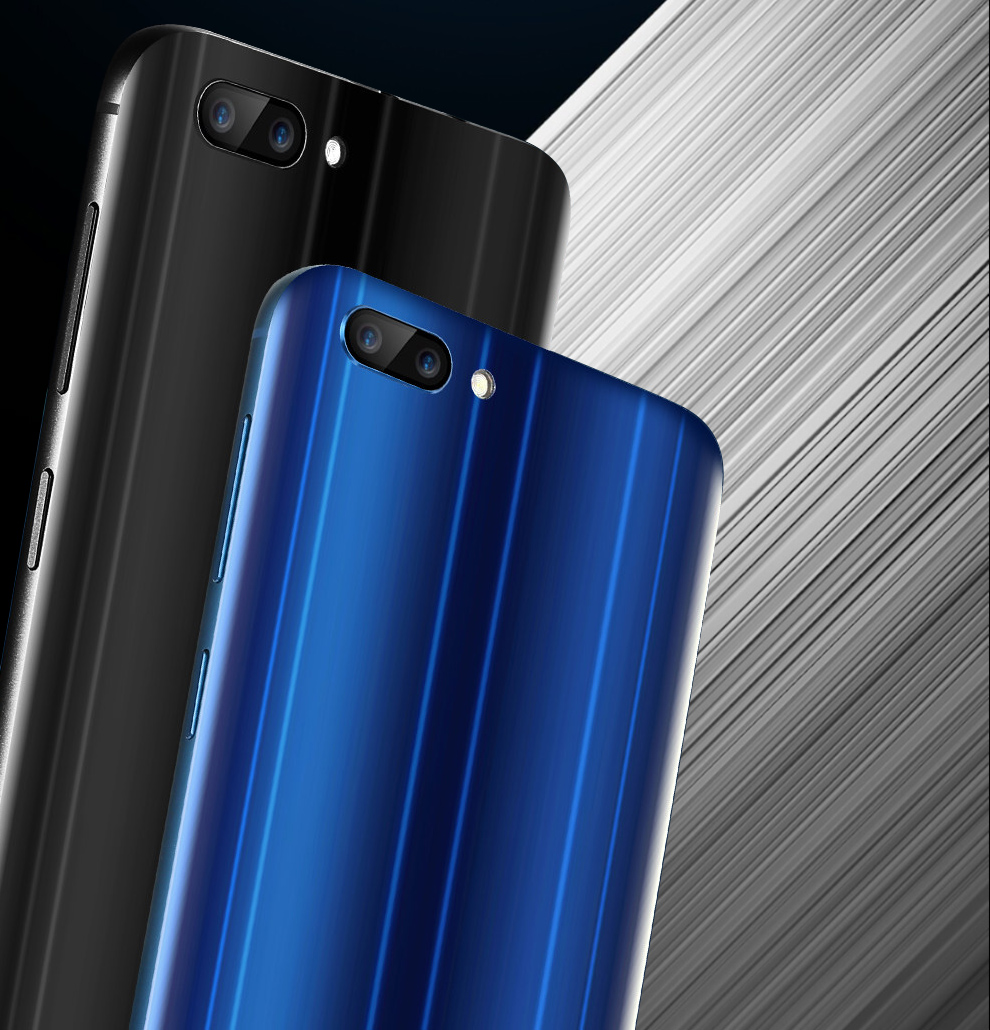 迪美dimim6移动联通电信4g智能手机指纹解锁双卡双待魅海蓝