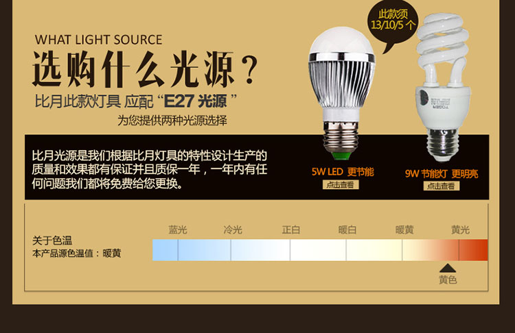 比月照明 简约现代橡木吊灯客厅卧室餐厅三头灯个性创意实木吊灯3579 十三