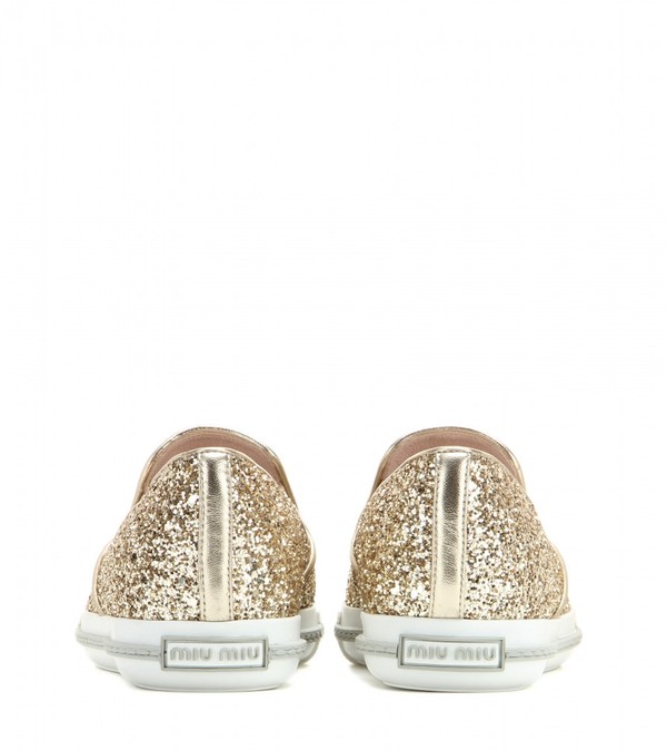 缪缪/miu miu 亮片直入式板鞋 图片色 40.5 / us 10.