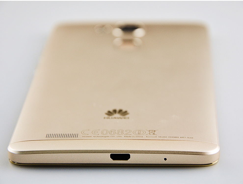 华为 Ascend mate7 智能 4G手机 琥珀金 电信4G (2G RAM+16G ROM) 套餐版