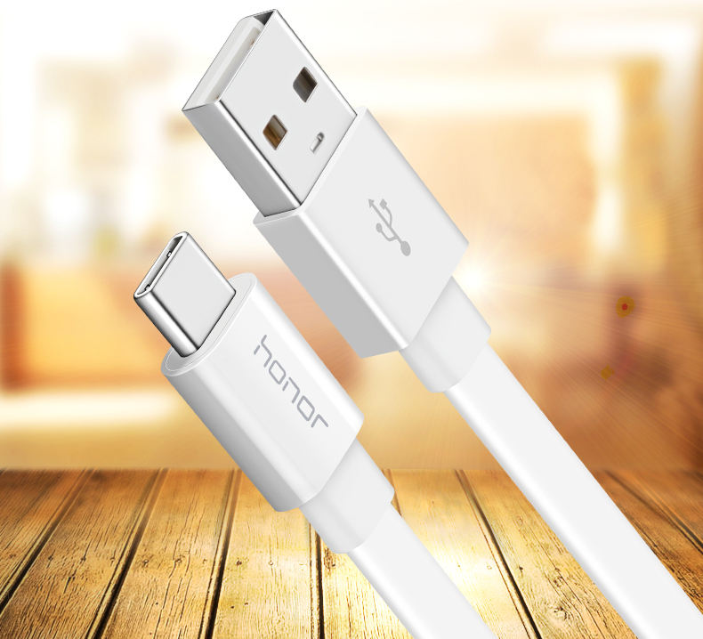 华为原装数据线原装typec手机充电线适用于白色1米标准华为p10华为vtr