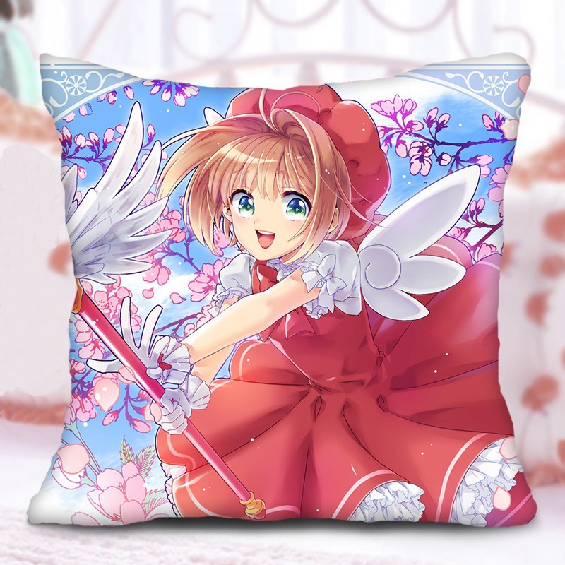 刻沫 百变小樱抱枕 魔卡少女樱 二次元宅卡通动漫周边靠枕靠垫子女生