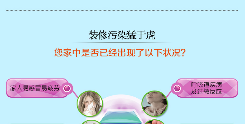
                                        
                                                            绿驰 新房装修家具去除甲醛苯 60～100㎡治理套餐 除异味活性炭包 光触媒甲醛清除剂（限量）                