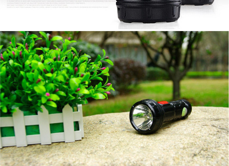久量（DP） 充电式LED手电筒 单灯 2档 350毫安 LED-9005