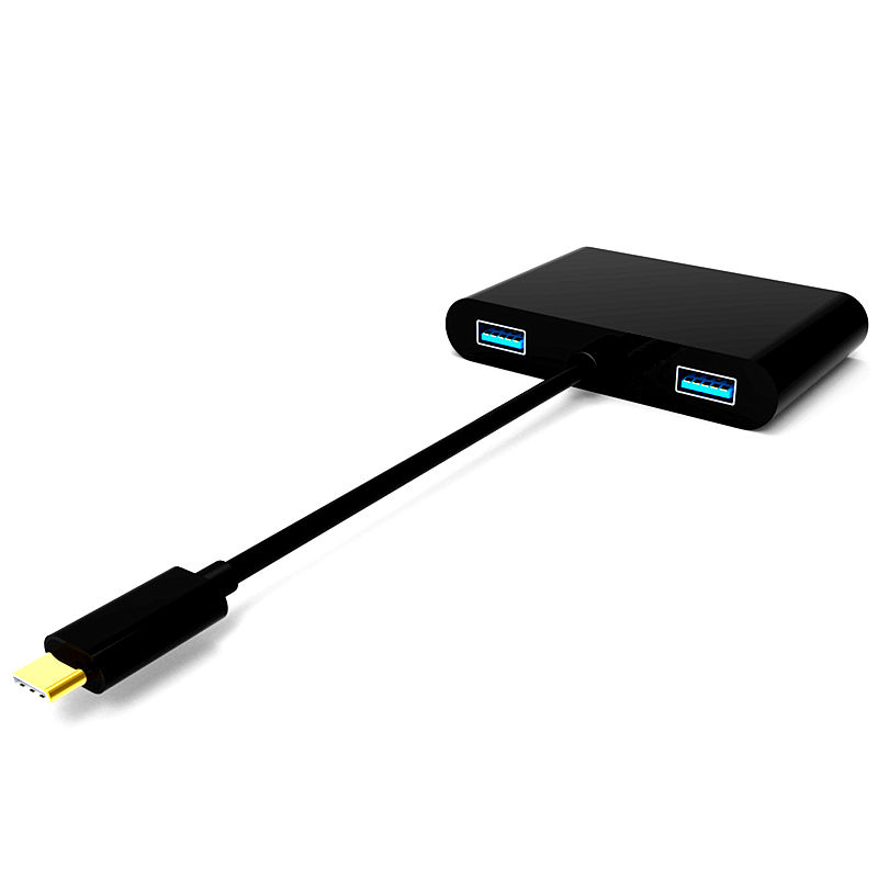 ajiuyu hp惠普筆記本hdmi擴展塢type-c轉接頭usb3.