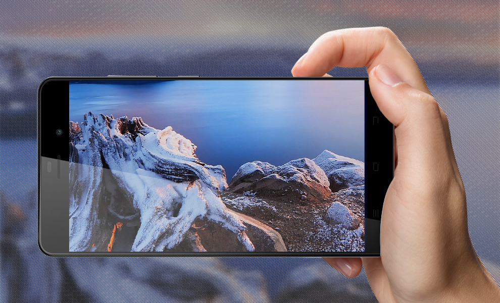 纽曼 纽扣 CM810 移动联通双4G 双卡双待（16G ROM）指纹手机 白色
