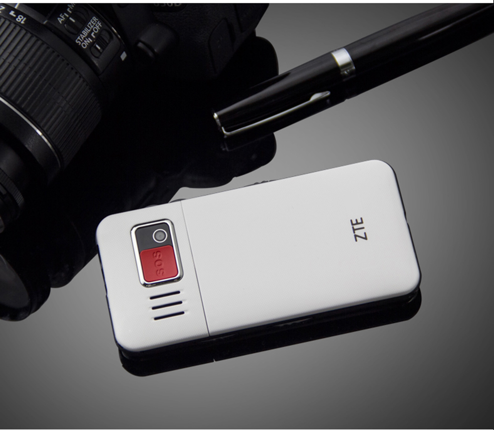 中兴（ZTE）A188 移动/联通2G 老人手机 黑色