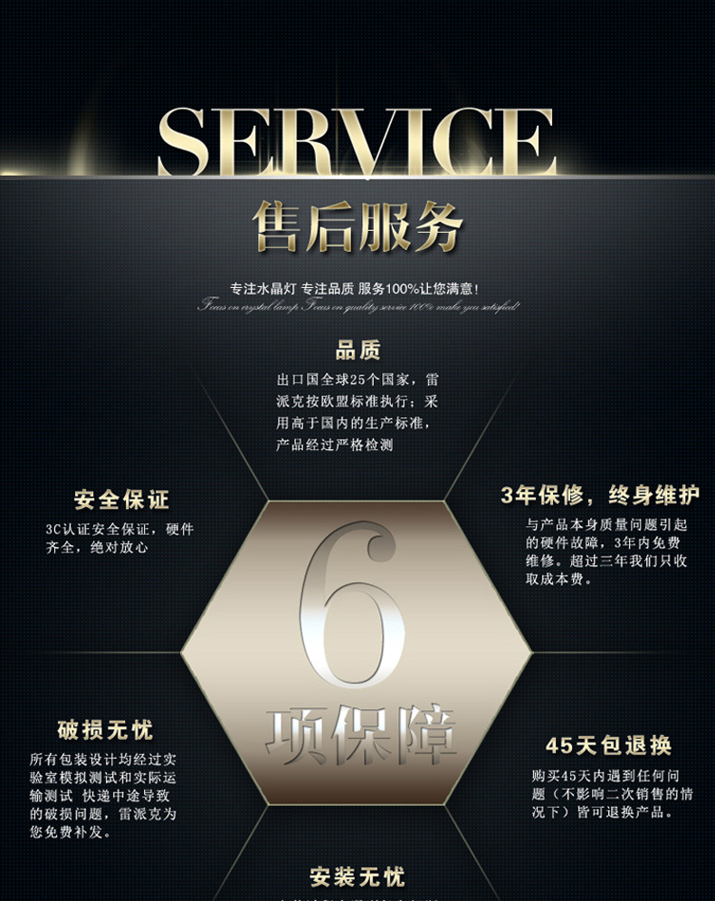 【仕邦】 欧式锌合金玉石水晶吊灯 客厅吊灯餐厅别墅奢华简约大气蜡烛吊灯具  X5139 奢华锌合金单头壁灯+LED灯泡