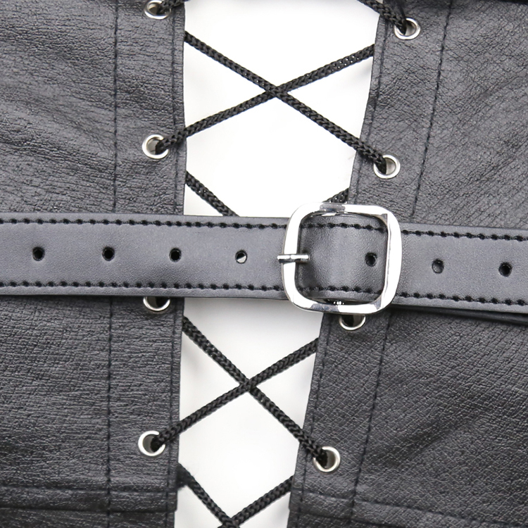 桃色缘 上体限制皮革衣捆绑束缚紧缚衣 sm情趣用品男女用器具sm夫妻