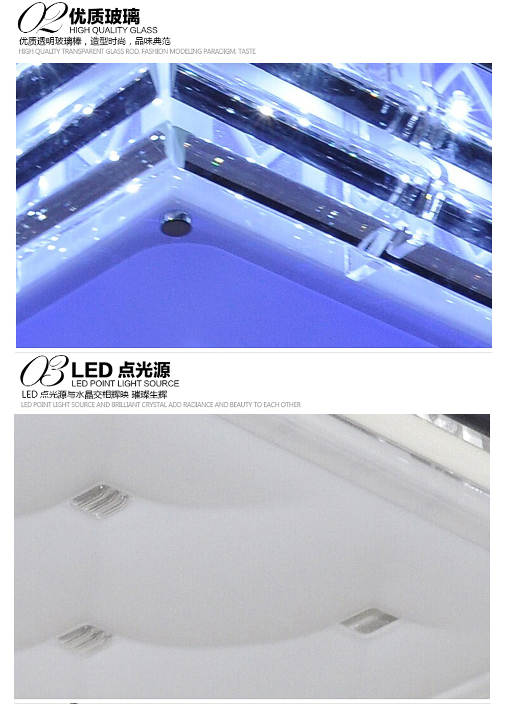 雷士NVC LED客厅灯 现代简约吸顶灯 书房灯卧室灯内置分控NVX2112/4*9W 正方形LED 36W 620mm*620mm