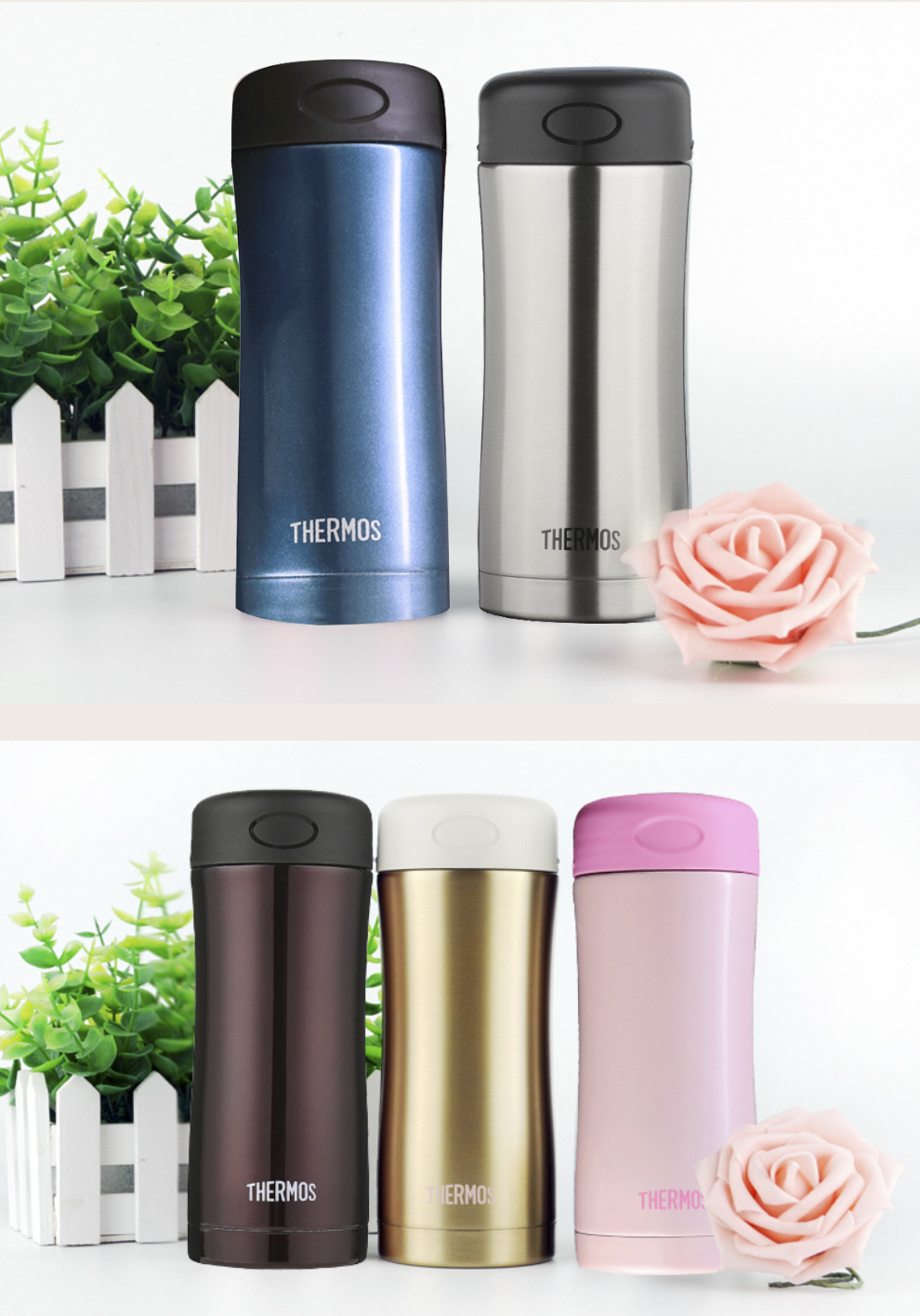 【thermos膳魔师 杯子/水杯/水壶】thermos/膳魔师 不锈钢真空保温杯
