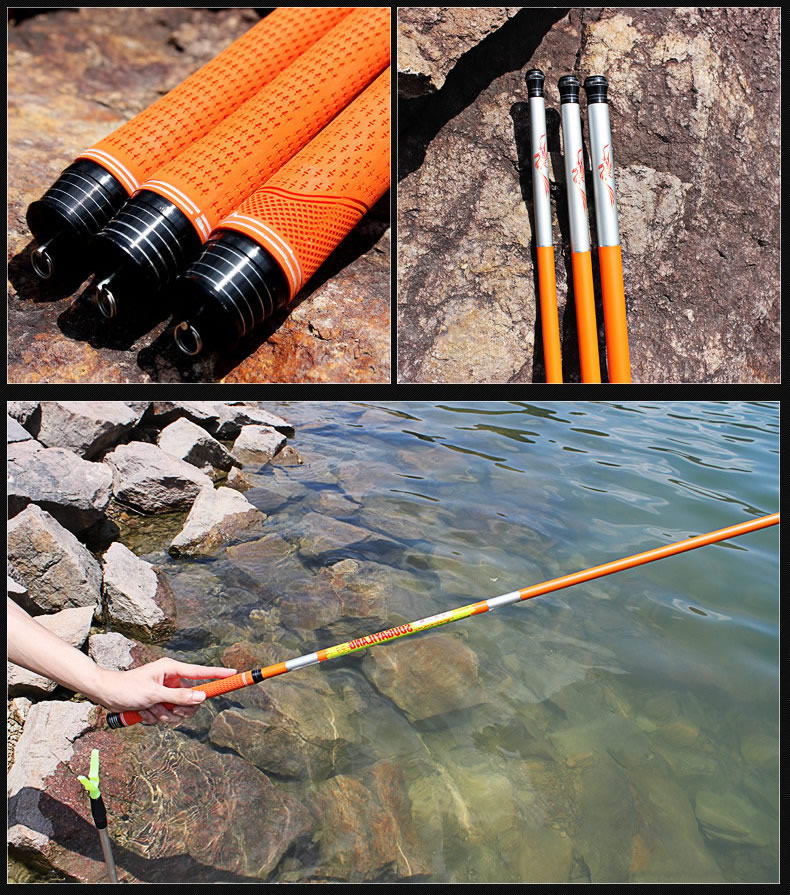 6 4.5 5.4米台钓竿手竿渔具套装鱼竿 嗖嘎一郎竞技蓝4.5米 礼包