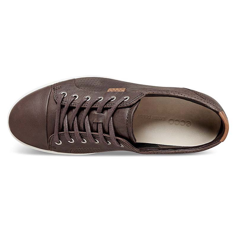 德国直邮丨ecco 爱步 男鞋牛皮休闲鞋柔酷7号 430104 黑色 47_ 6折