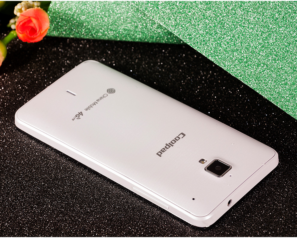 酷派 8702D  移动4G  双卡双待 智能 手机（4G ROM） 白色