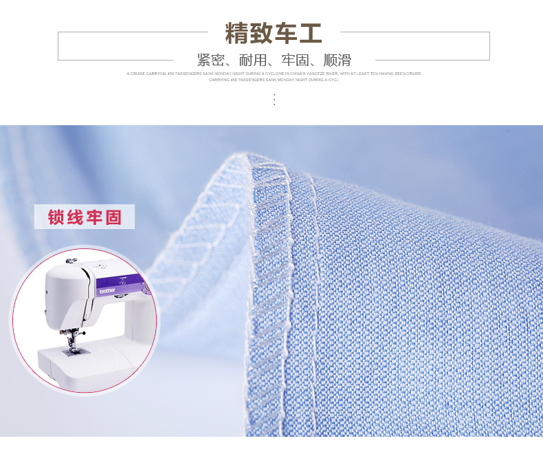 
                                        栢领2015秋冬新款女装白领OL前台工作服面试装白色长袖女士衬衣衬衫长裤职业装女裤套装 蓝衬衫+黑西裙 M                