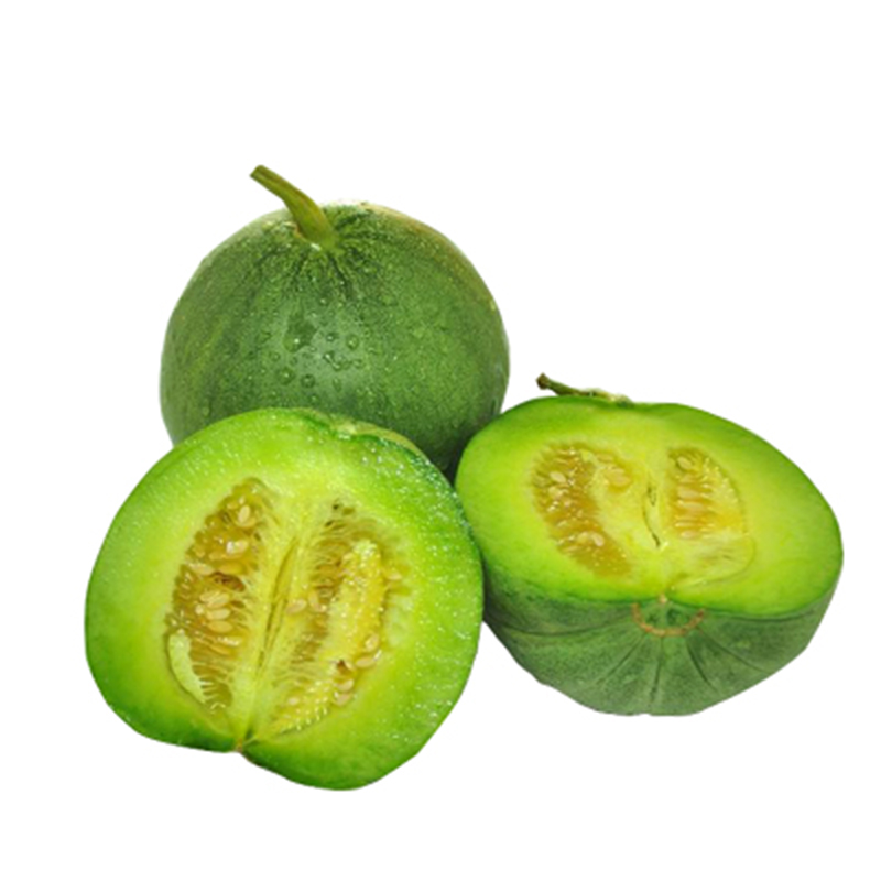 恬女神维桑绿宝甜瓜 香瓜绿皮绿肉甜瓜 新鲜水果 农家绿宝香瓜 2.