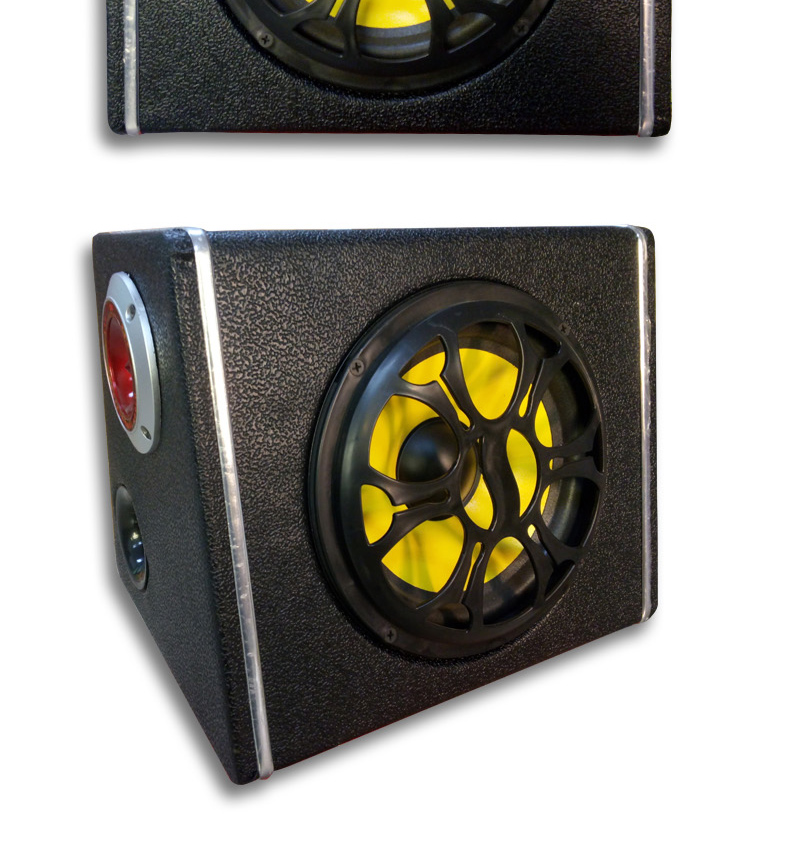 汽车低音炮车载低音炮10寸汽车音响低音炮有源12v大功率自带车载功放