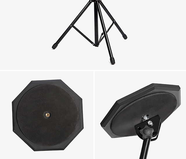 相思鸟(lovebird) 8寸哑鼓套装 架子鼓爵士鼓练习鼓垫 初学入门打击板