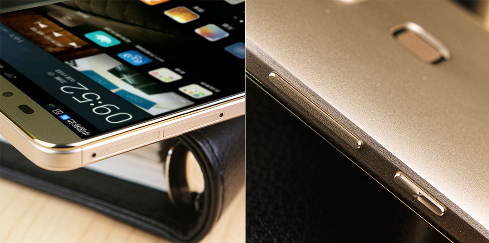 华为 Ascend mate7 智能 4G手机 琥珀金 电信4G (2G RAM+16G ROM) 套餐版