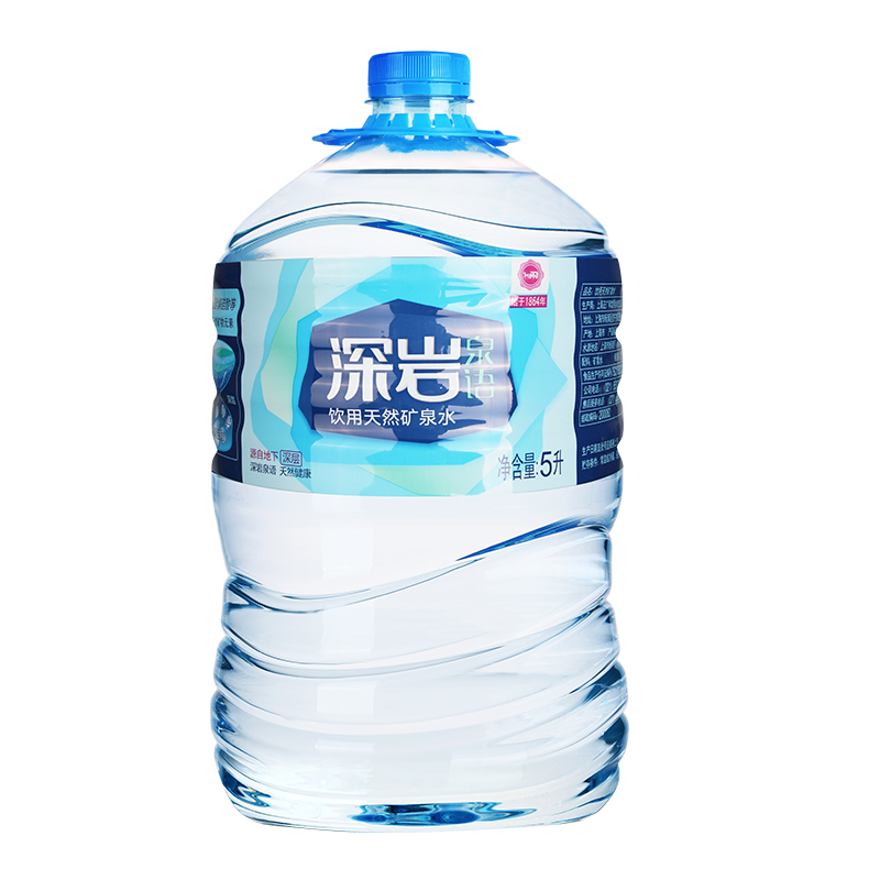 正广和深岩饮用水5l4瓶整箱深岩泉语天然饮用水家庭装饮用水上海地区