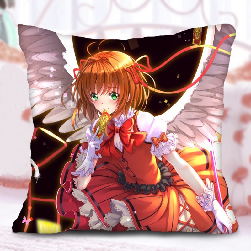 刻沫 百变小樱抱枕 魔卡少女樱 二次元宅卡通动漫周边靠枕靠垫子女生