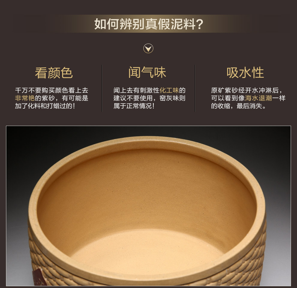 
                                                            尊壶 紫砂茶叶罐便携 提手储茶罐紫泥 普洱茶罐散茶罐 醒茶罐存茶盒 汉瓦茶叶罐                