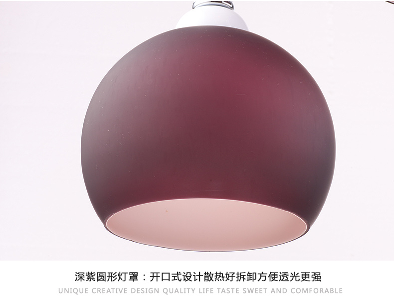 茗家灯饰现代简约吊灯led餐厅灯3头水晶灯具饭厅灯卧室餐吊灯8867 灯具/不带灯泡