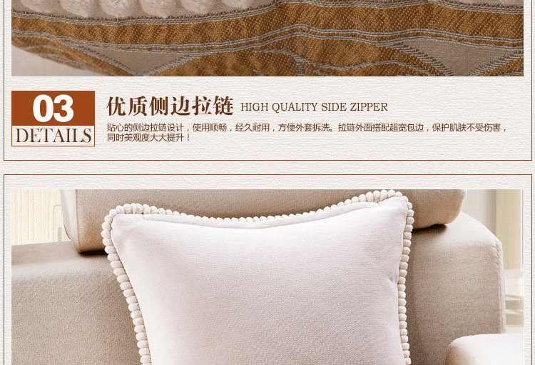 
                                        千寻丽舍 抱枕欧式沙发靠垫套浮雕布艺宫廷抱枕大靠枕靠背方枕含芯 咖魅影 48cm*48cm靠垫+芯                