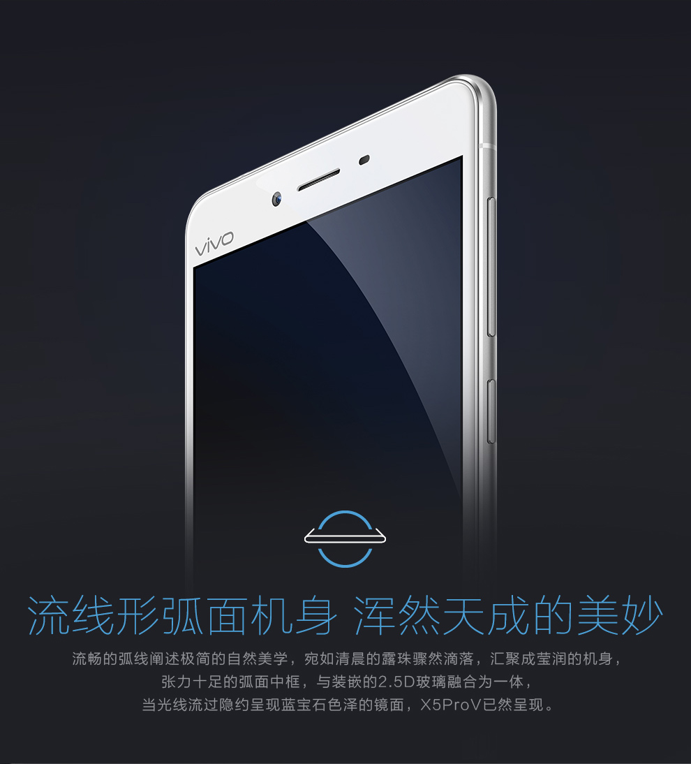 vivo X5ProV 电信4G手机 极光白