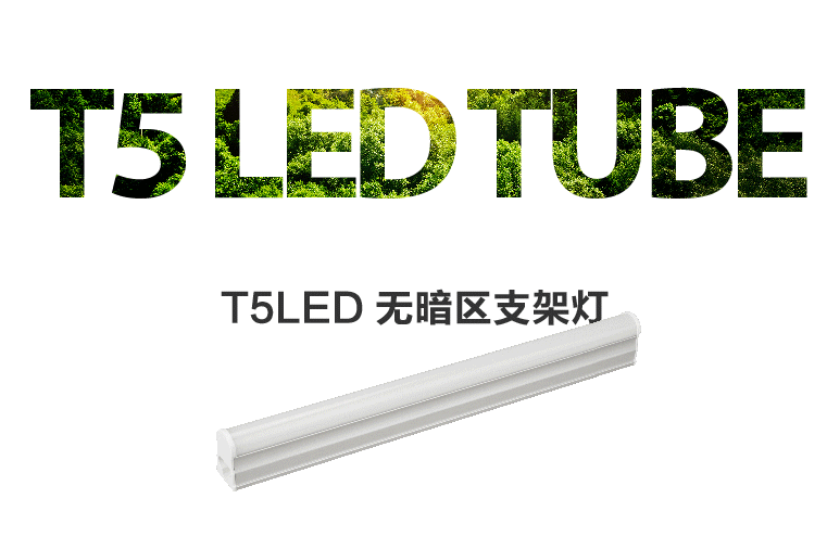 SAT照明无暗区LEDT5灯管灯带一体化日光灯灯糟灯带支架灯具LED灯管灯条照明4W T5LED支架灯4W300mm长 6000K正白光