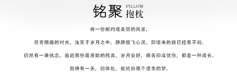 
                                        铭聚布艺亚麻印花抱枕靠垫办公室沙发床头汽车午睡护腰靠枕背垫45CM*45CM 夜来花开                
