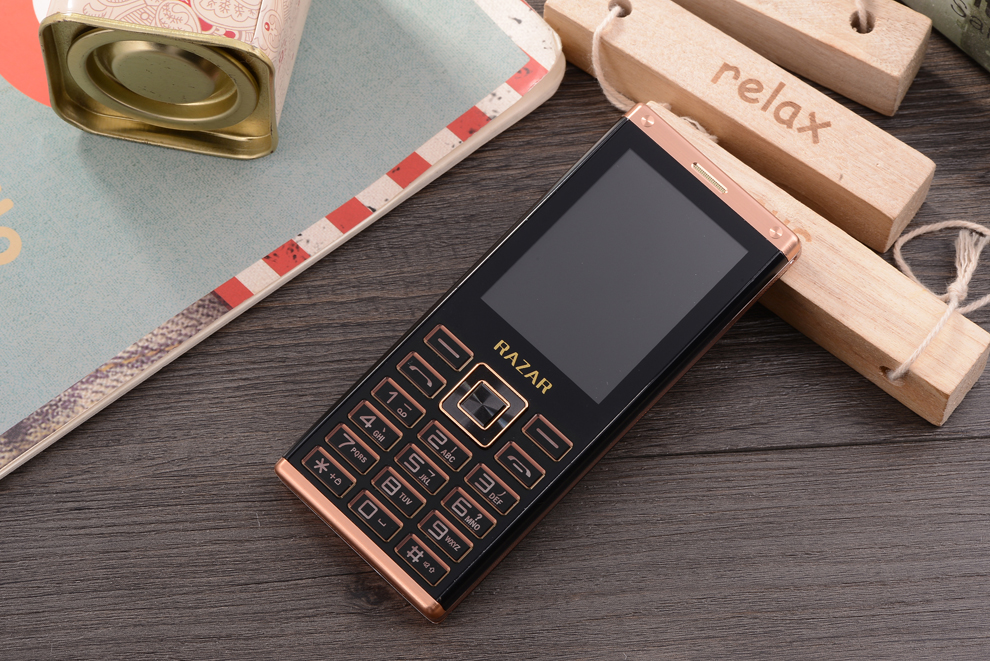 锐族（RAZAR）R210 电信2G老人手机 黑色